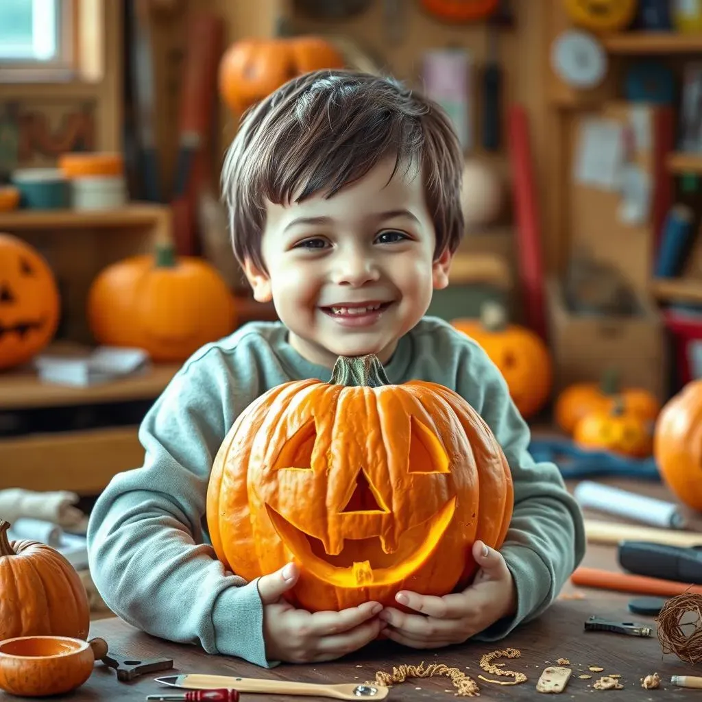 Easy Pumpkin Carving Designs: KidFriendly Options