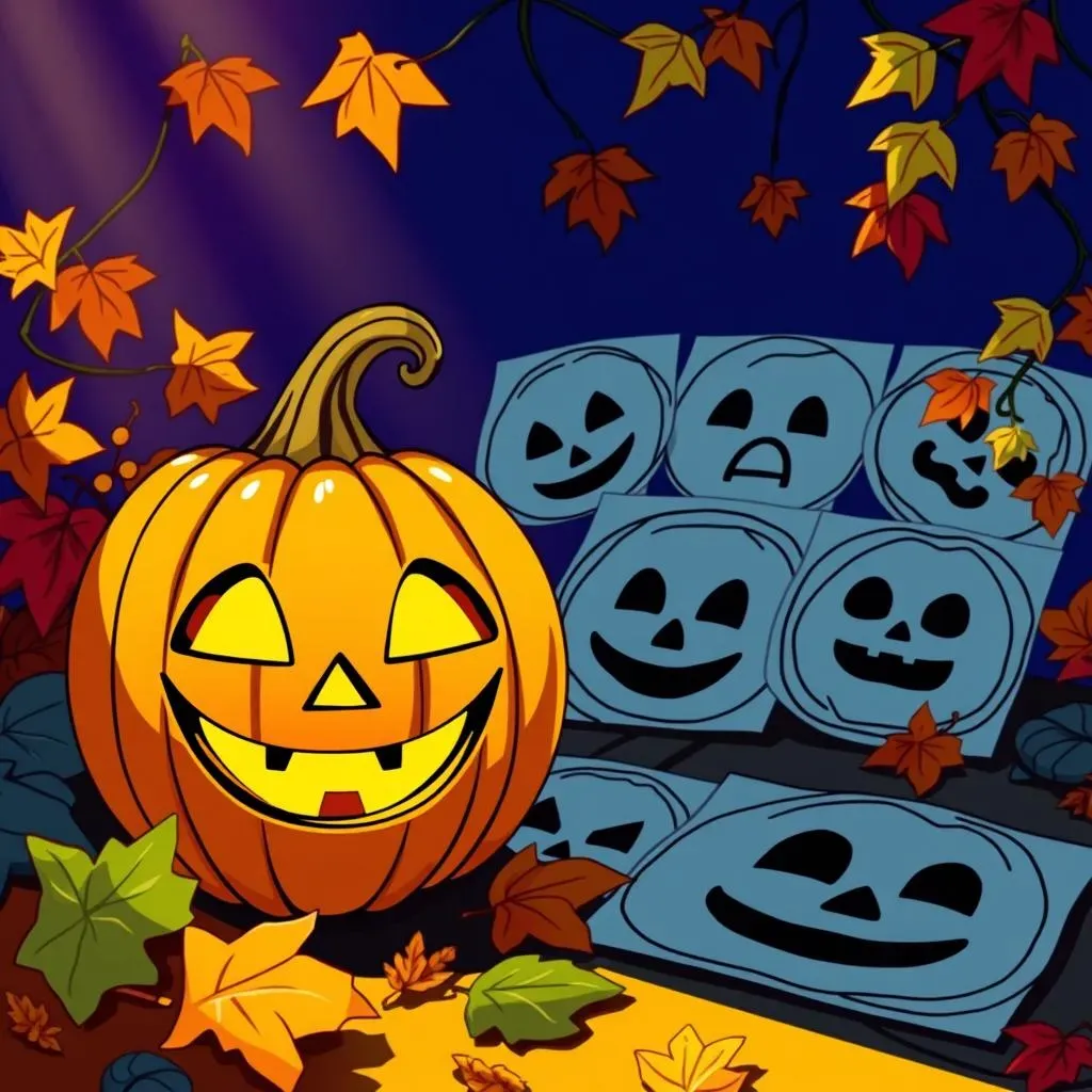 Easy Pumpkin Carving Faces: Free Templates to Download