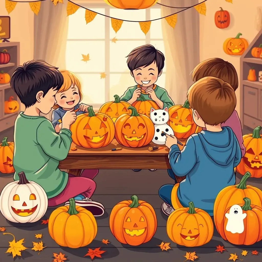 Awesome Easy Pumpkin Carving for Kids