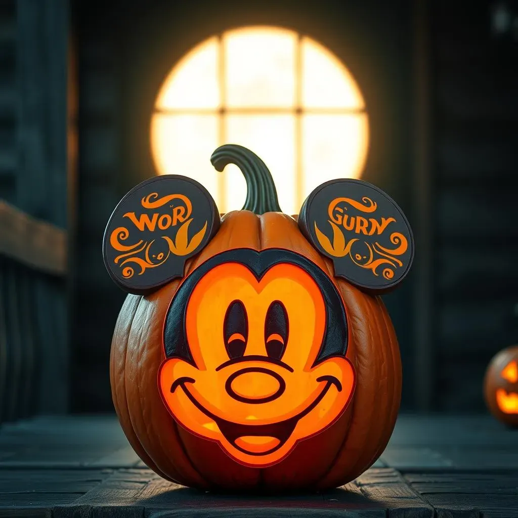 Amazing Easy Pumpkin Carving Ideas Disney for Halloween