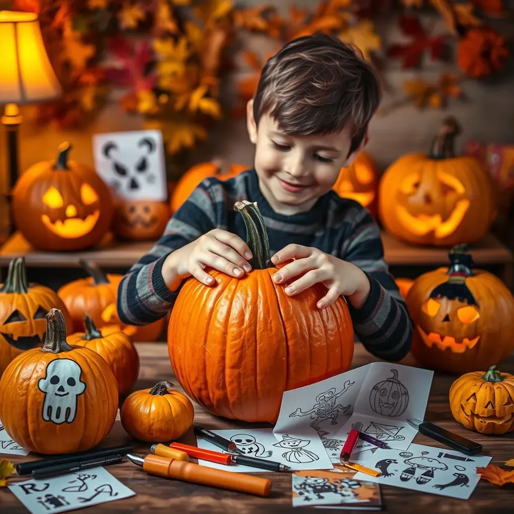 Amazing Easy Pumpkin Carving Ideas Easy for Halloween