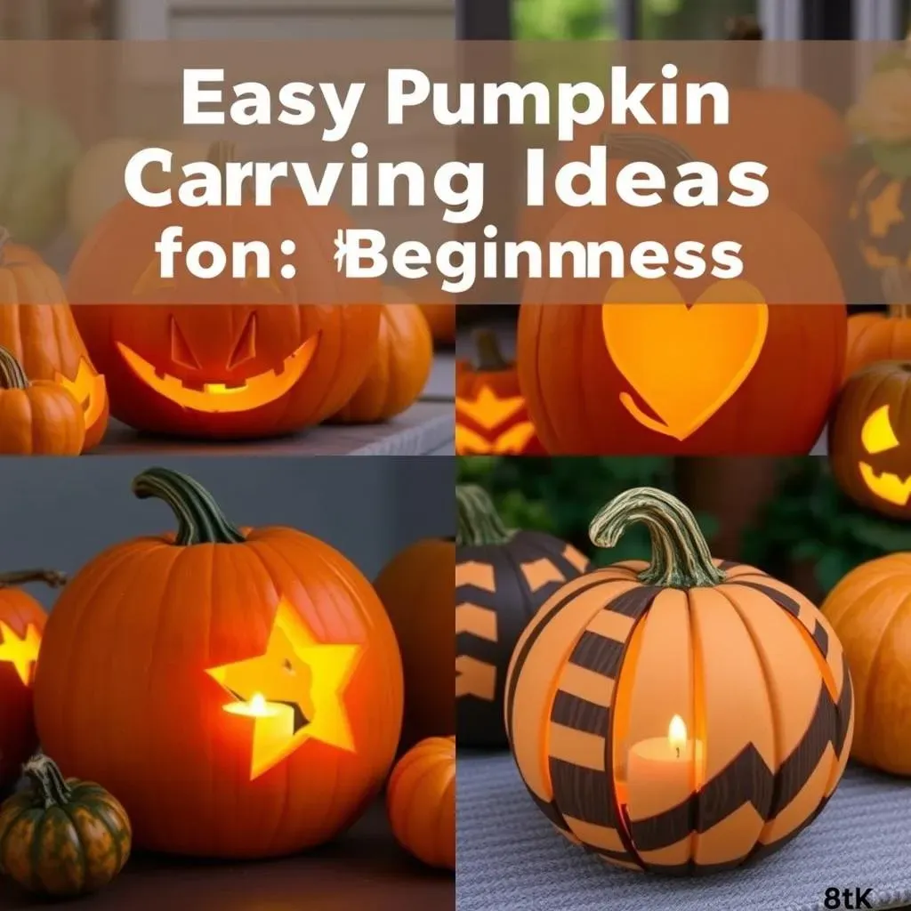 Easy Pumpkin Carving Ideas for Beginners