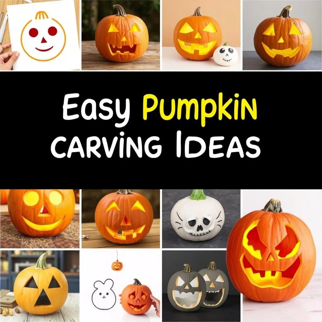 Awesome Easy Pumpkin Carving Ideas for Halloween