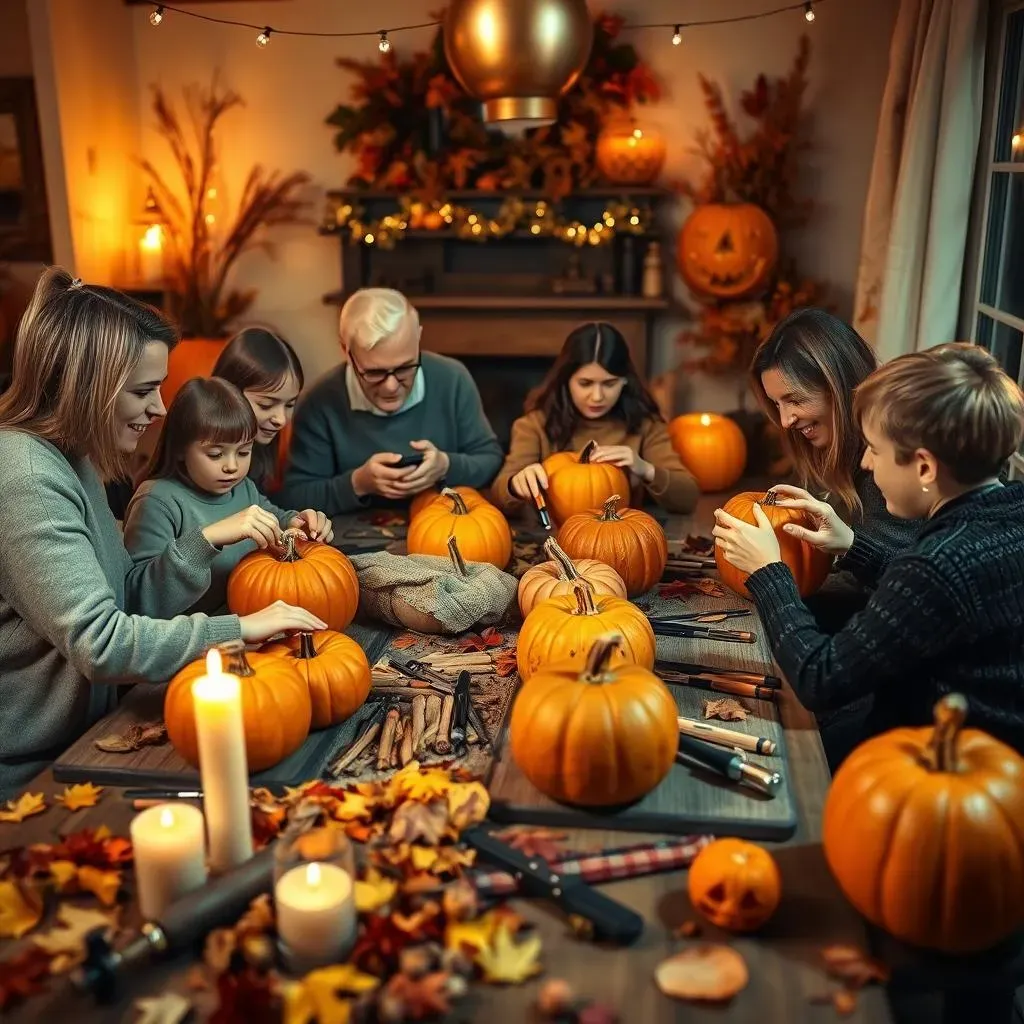 Easy Pumpkin Carving Ideas for Kids:  Making Memories