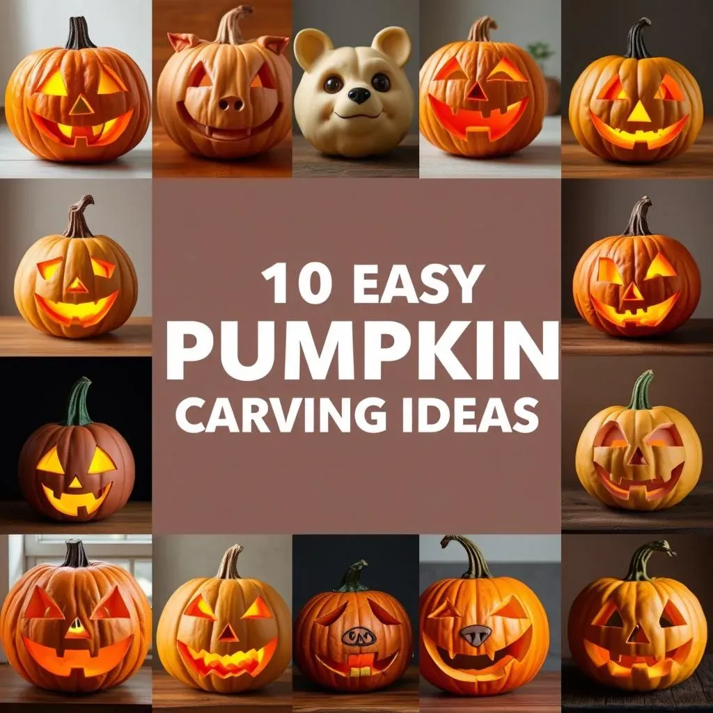 Amazing Easy Pumpkin Carving Ideas Pictures for Halloween