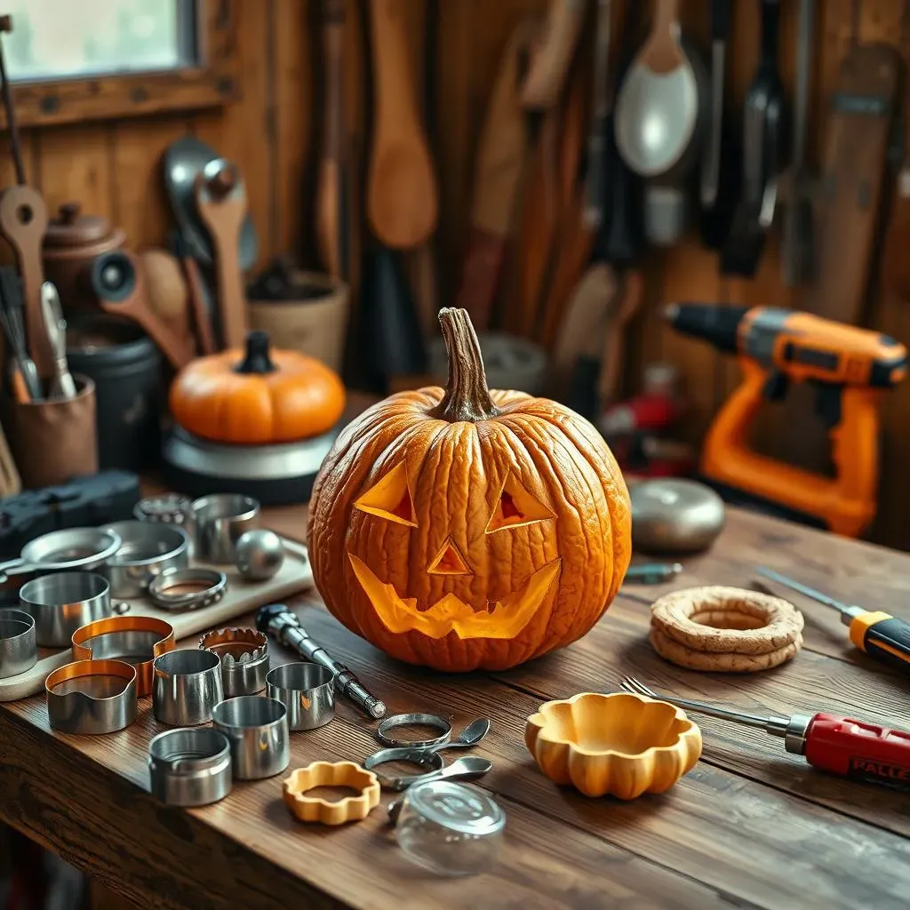 Easy Pumpkin Carving Ideas Using Household Items