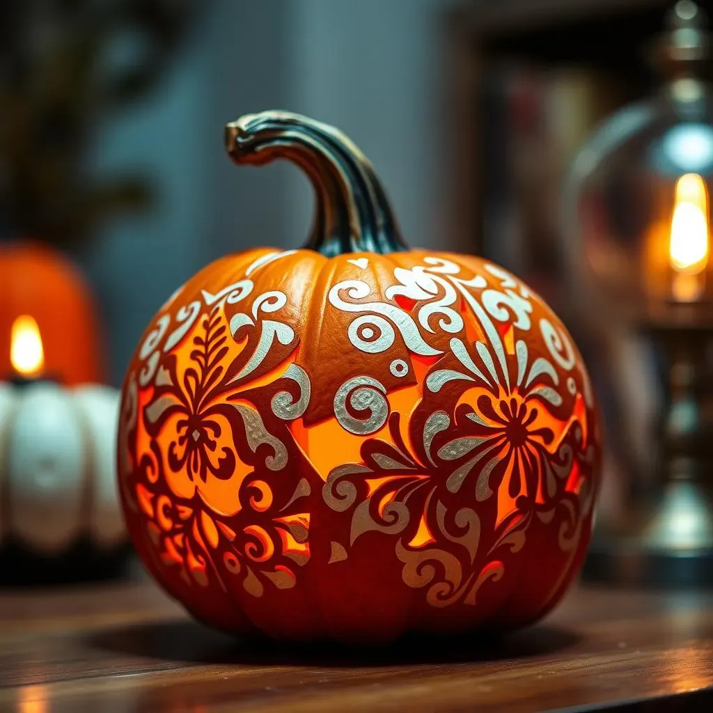 Easy Pumpkin Carving Ideas with Stencils