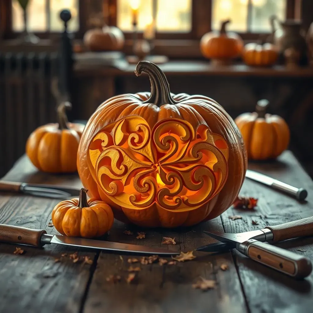 Amazing Easy Pumpkin Carving Ideas Without Stencil