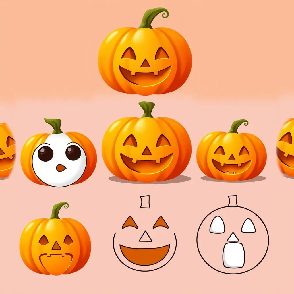 Easy Pumpkin Cute Carving Ideas for Beginners