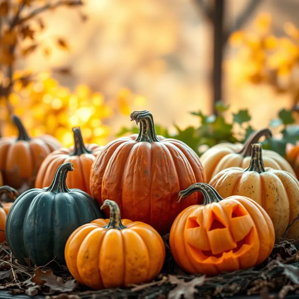 Easy Pumpkin Display Carving Templates for Beginners