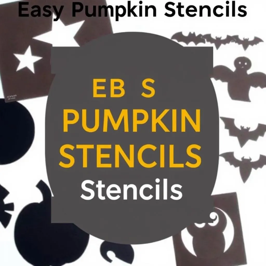 Awesome Easy Pumpkin Stencils: Spooktacular Designs!