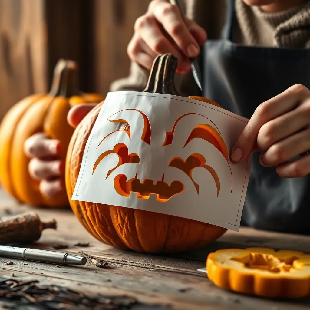 Easy Steps for Using Printable Pumpkin Carving Templates