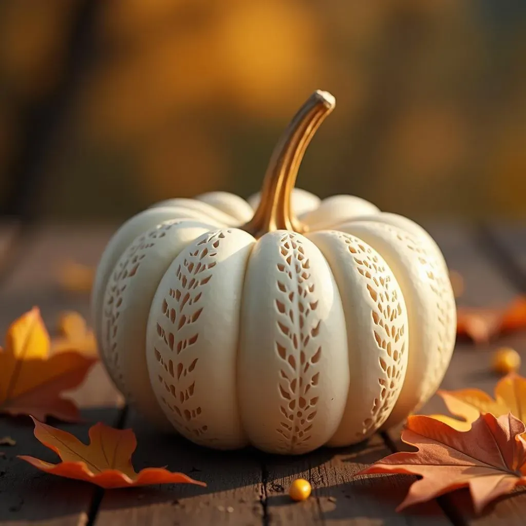 Embracing the Elegance: Why Choose White Pumpkins for Carving?