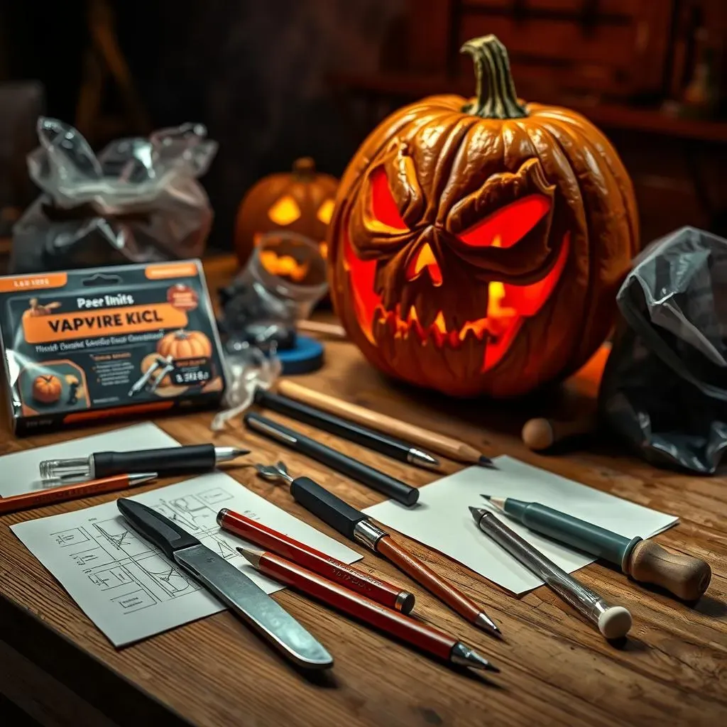 Essential Tools for Flawless Vampire Pumpkin Carvings