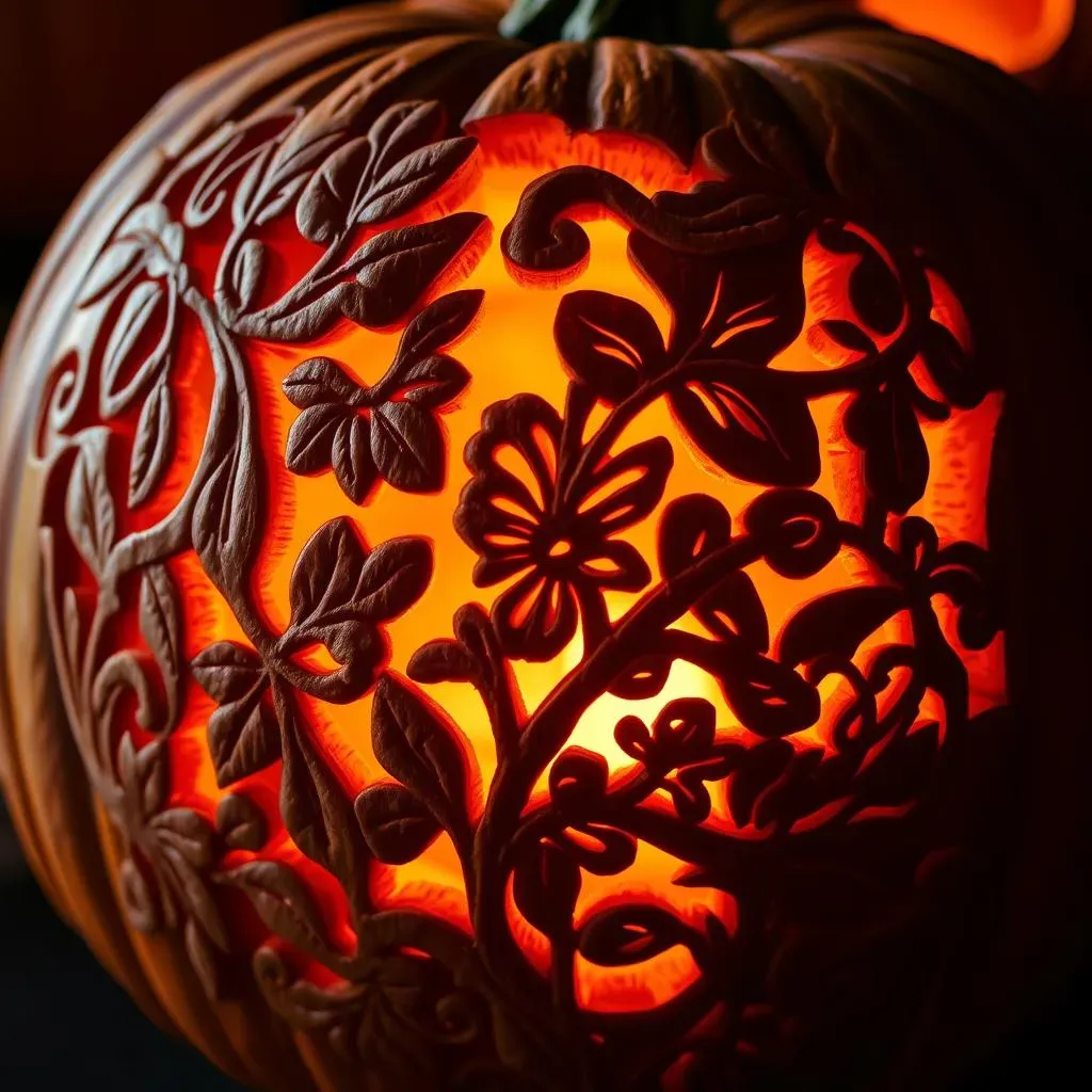 Etching and Design Tricks for Competitive Pumpkin Carving