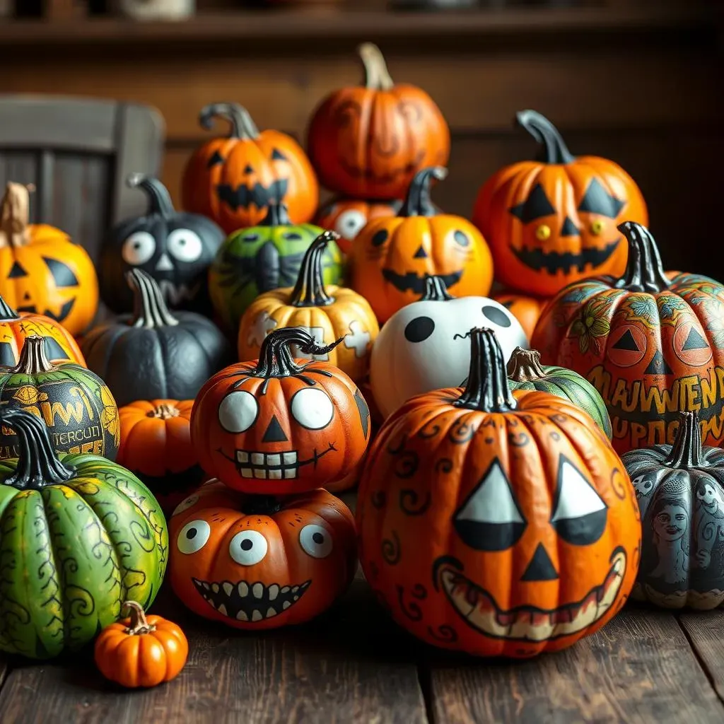 Exploring Diverse Themed Pumpkin Carving Patterns