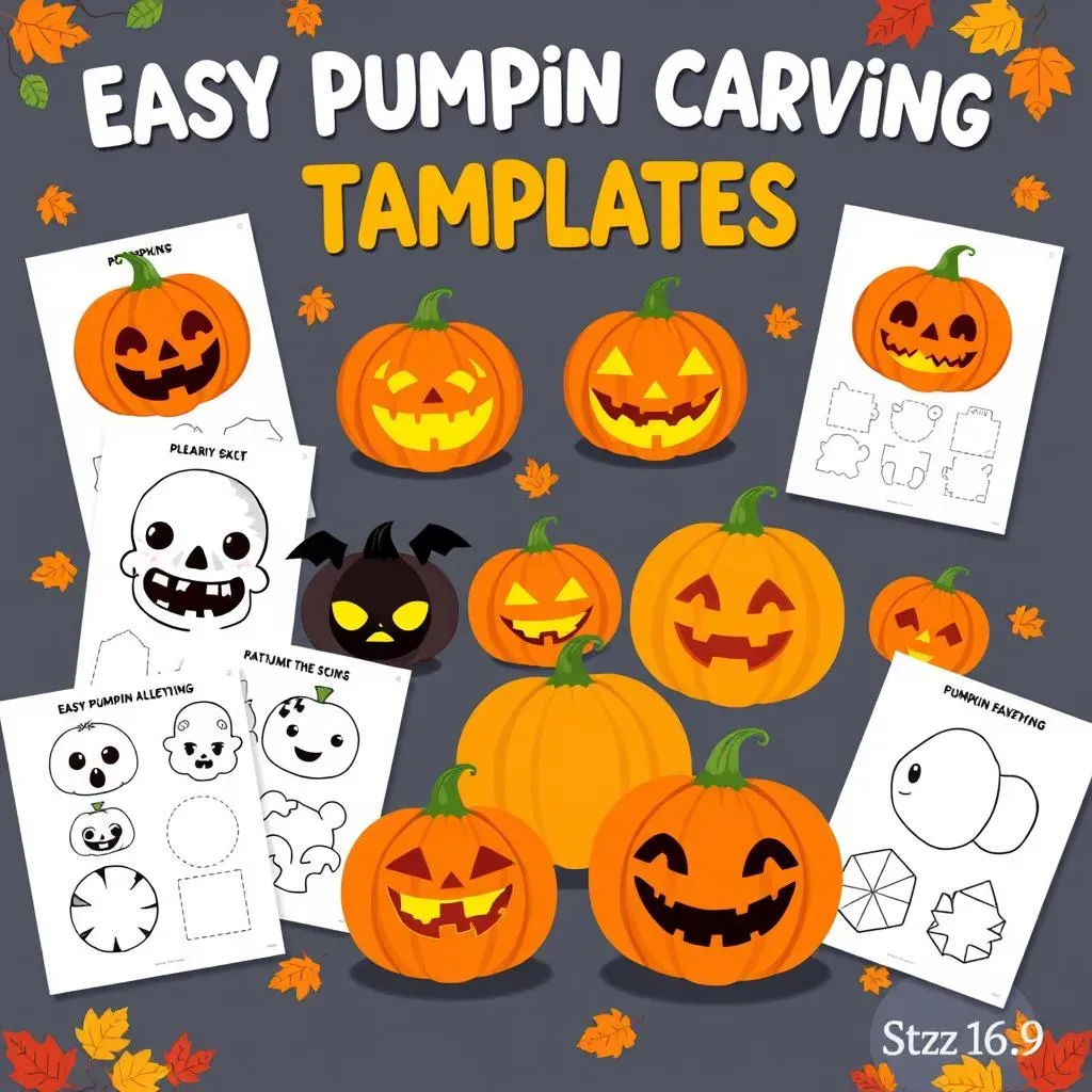 Finding the Perfect Easy Pumpkin Carving Templates