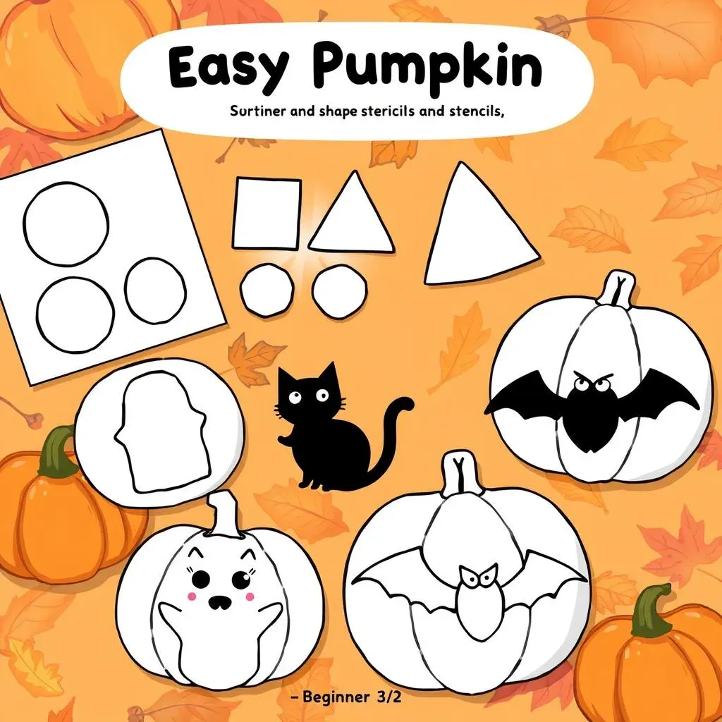 Finding the Perfect Easy Pumpkin Stencils: A Guide for Beginners