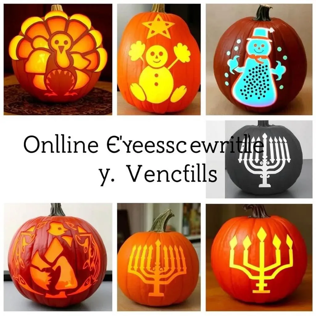 Finding the Perfect HolidayThemed Pumpkin Carving Stencils