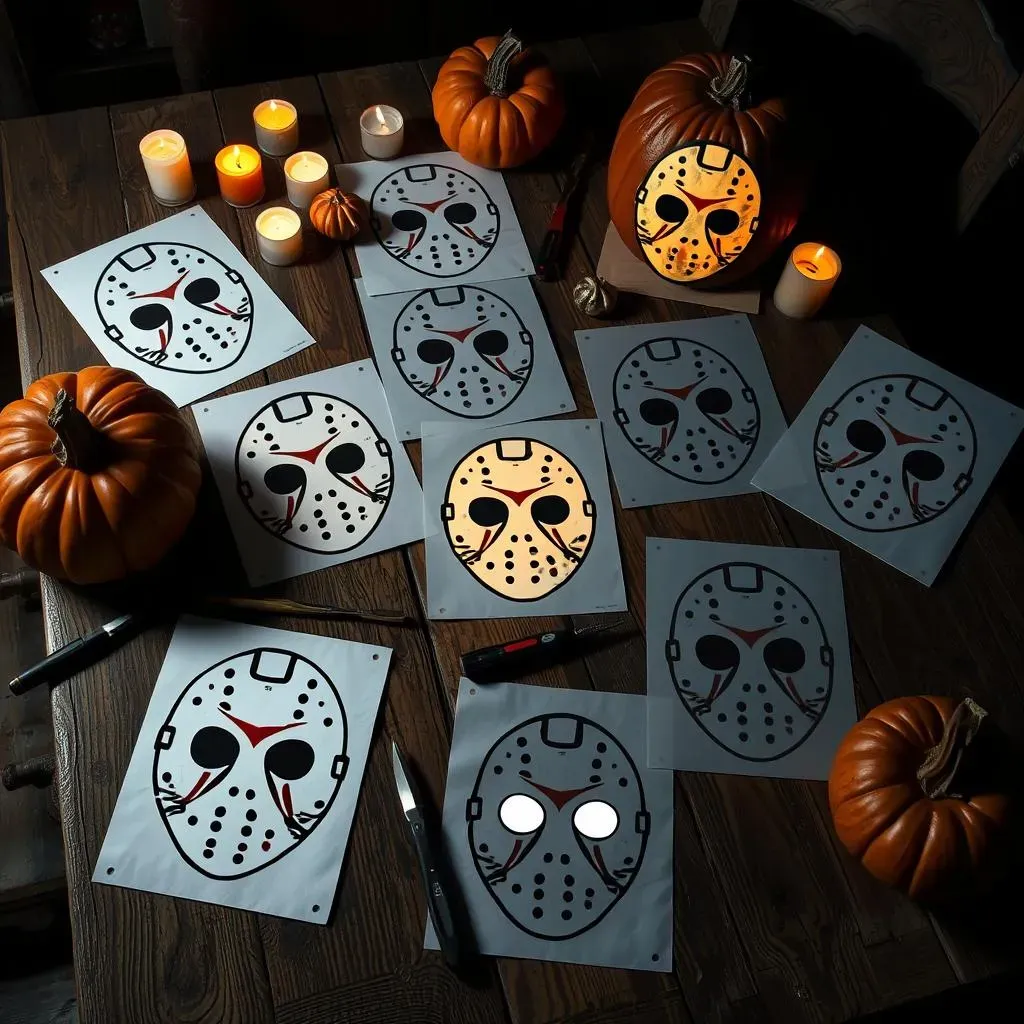 Finding the Perfect Jason Voorhees Pumpkin Carving Stencil or Pattern