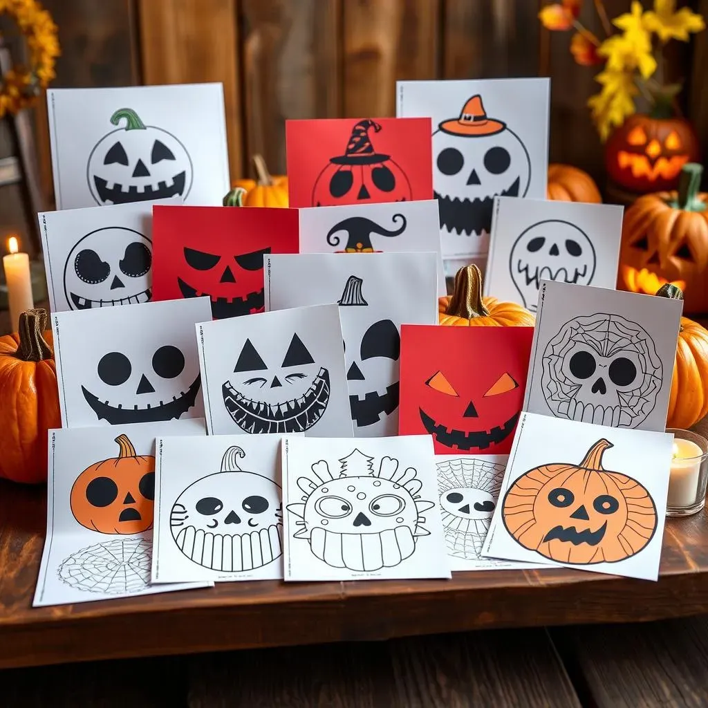 Free Printable Pumpkin Carving Templates for All Skill Levels