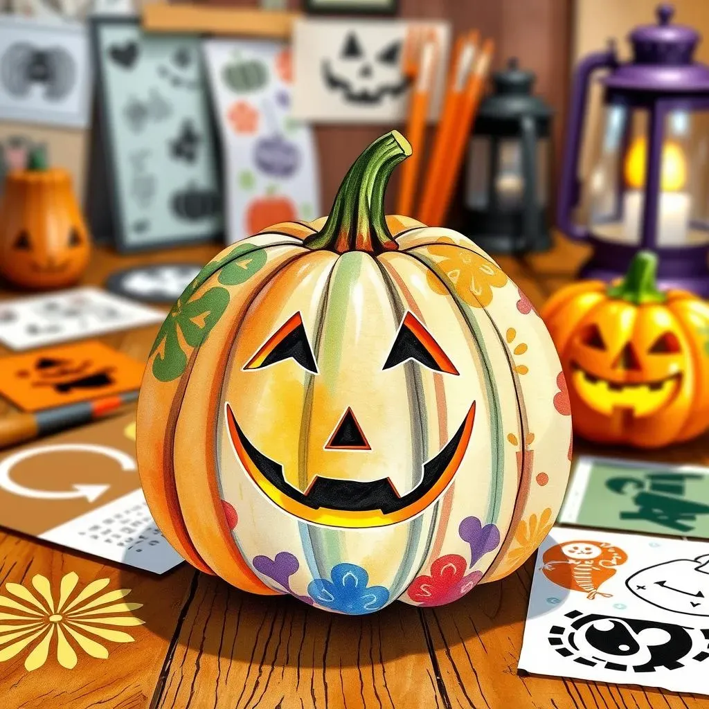 Free Stencils and Patterns for Easy Pumpkin Carving Faces