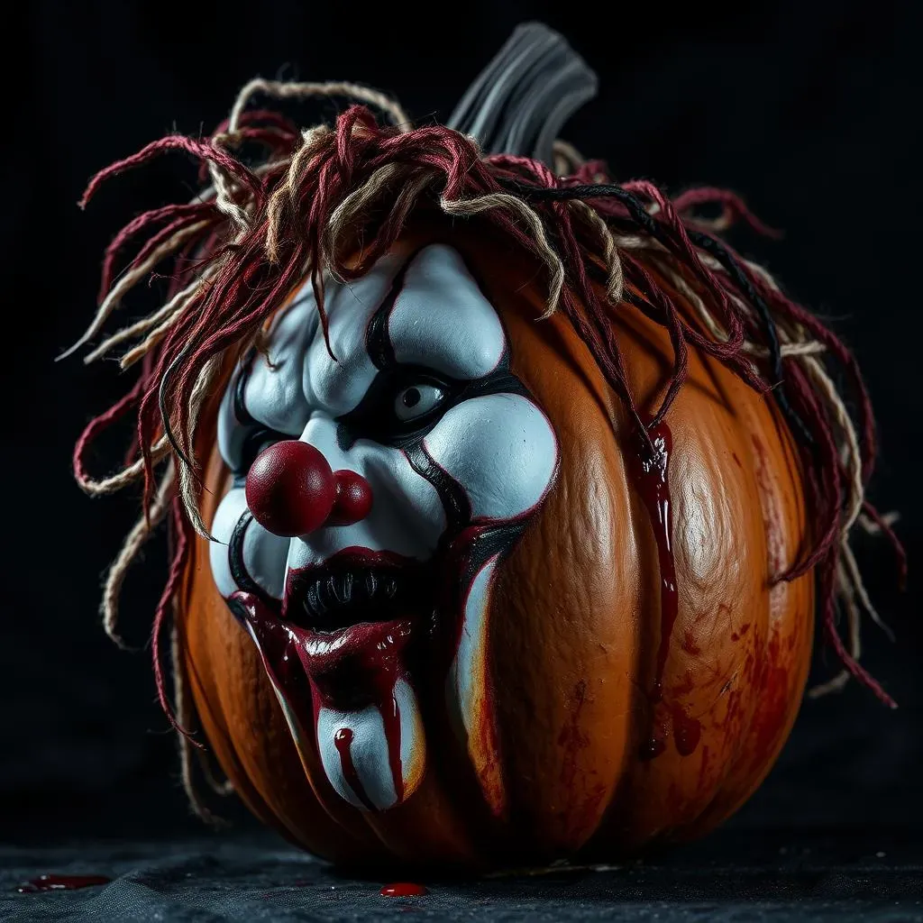 From Creepy to Killer: Painting and Accessorizing Your Scary Clown Pumpkins