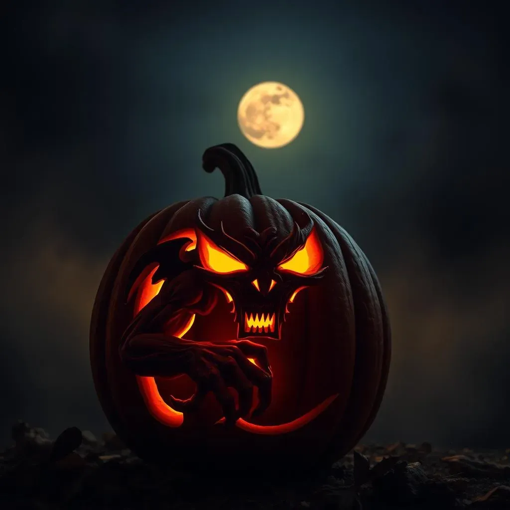 From Cute to Creepy: Inspiring Scary Pumpkin Design Ideas