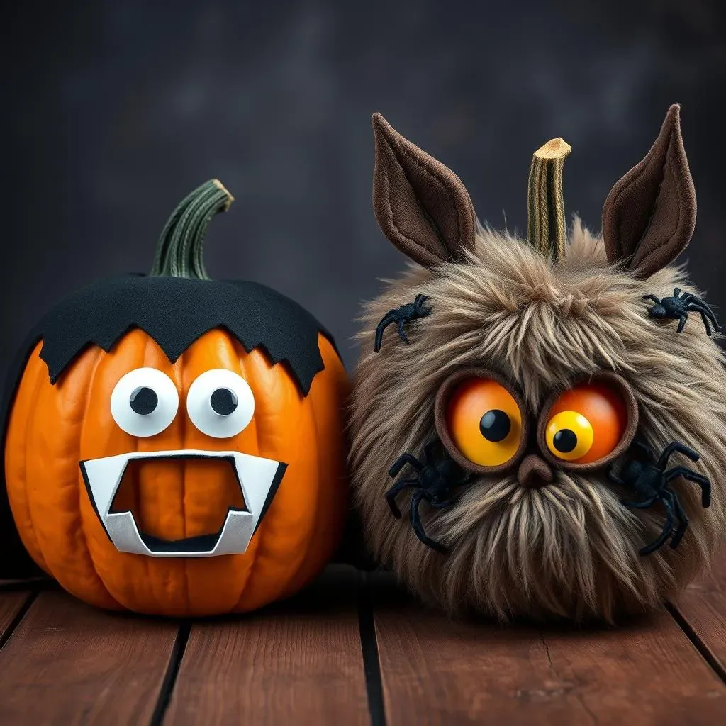 From Fangs to Fur: Transforming Pumpkins into Spooky Creatures Without Carving