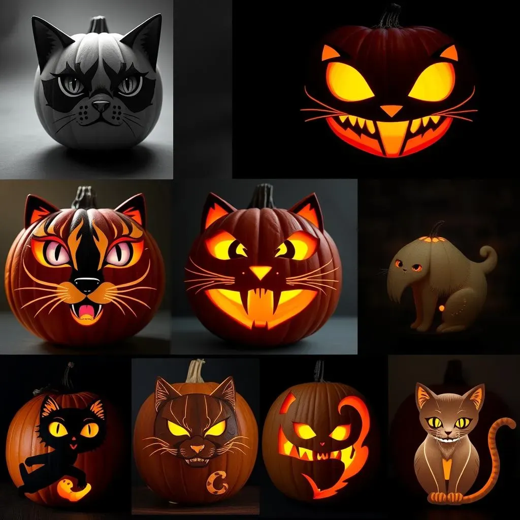 From Feline Faces to Spooky Silhouettes: Cat Design Inspiration