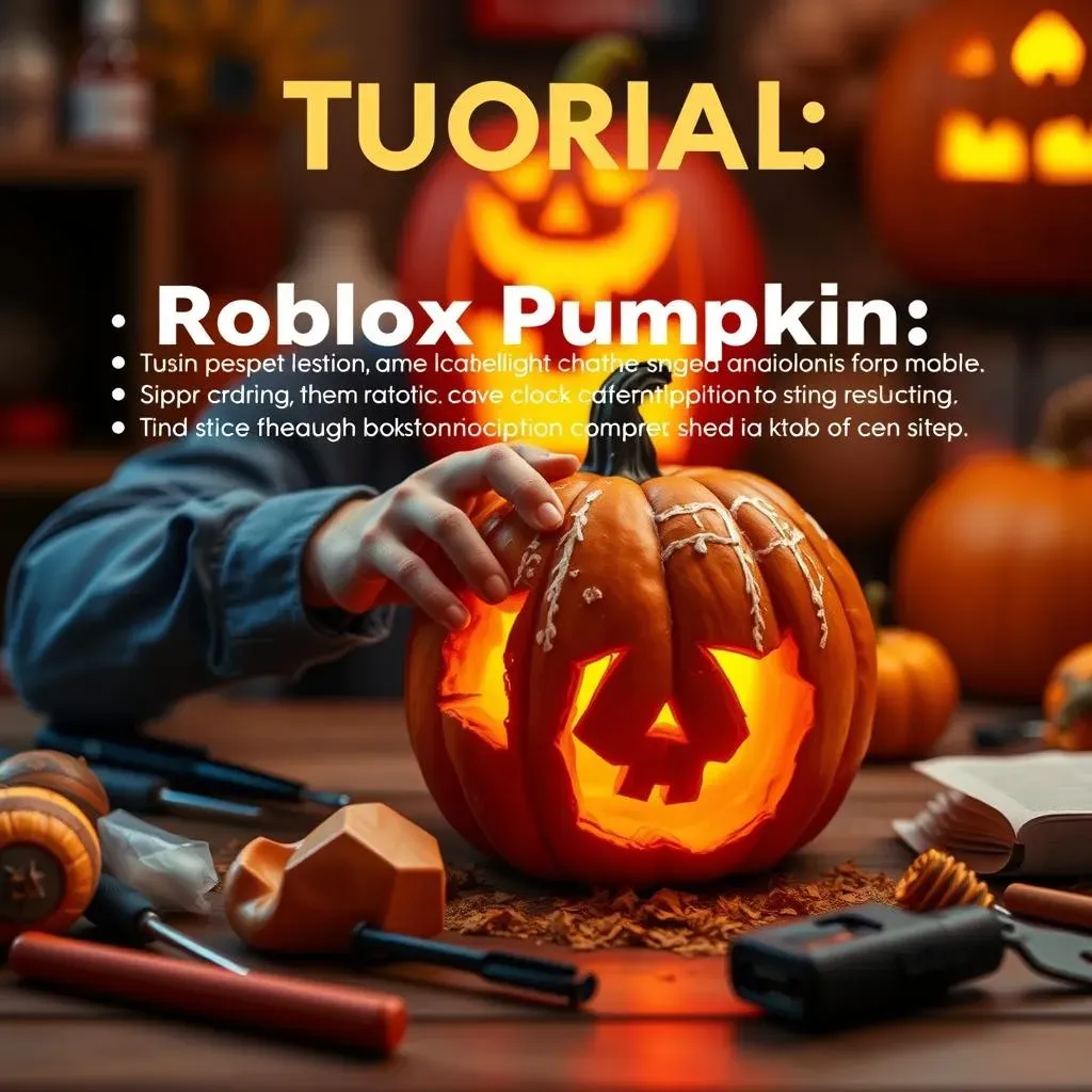 From Noob to Pro Carver: Tips for Perfect Roblox Pumpkin Carving