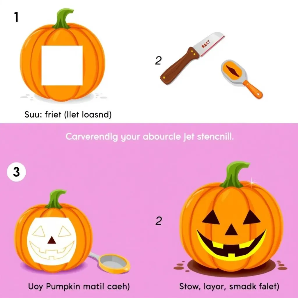 From Stencil to Jacko'lantern: Simple Carving Techniques Using Easy Pumpkin Stencils