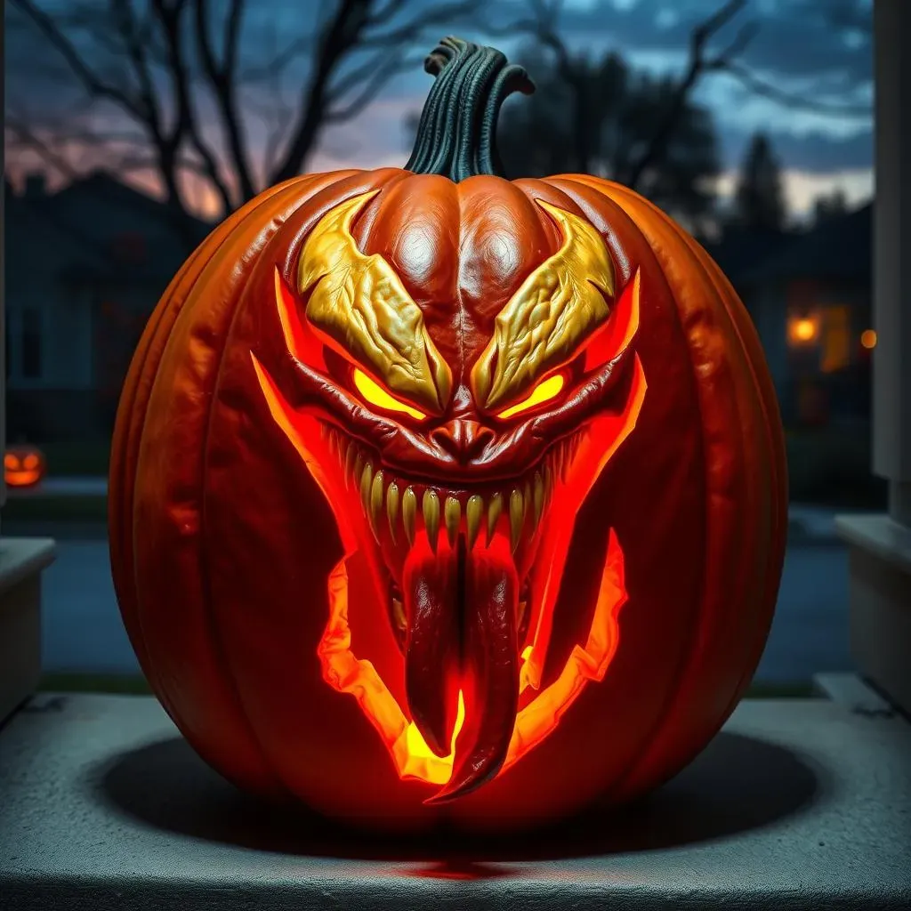 From Zero to Symbiote Hero: A StepbyStep Guide to Venom Pumpkin Carving