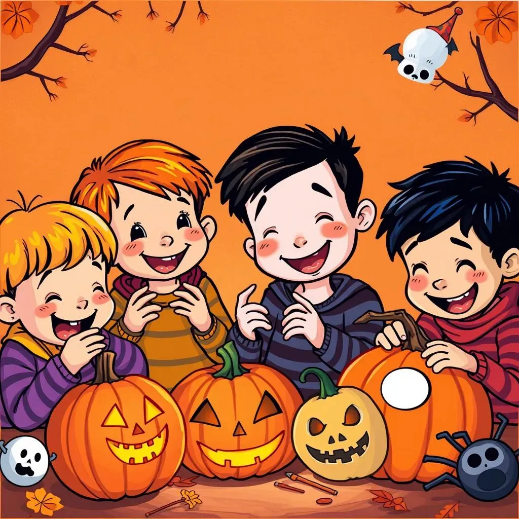 Fun Pumpkin Carving Activities and Games for Halloween with Kids