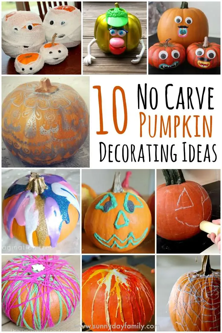 Gather Your Gear: What You Need for Easy Non Carving Pumpkin Ideas