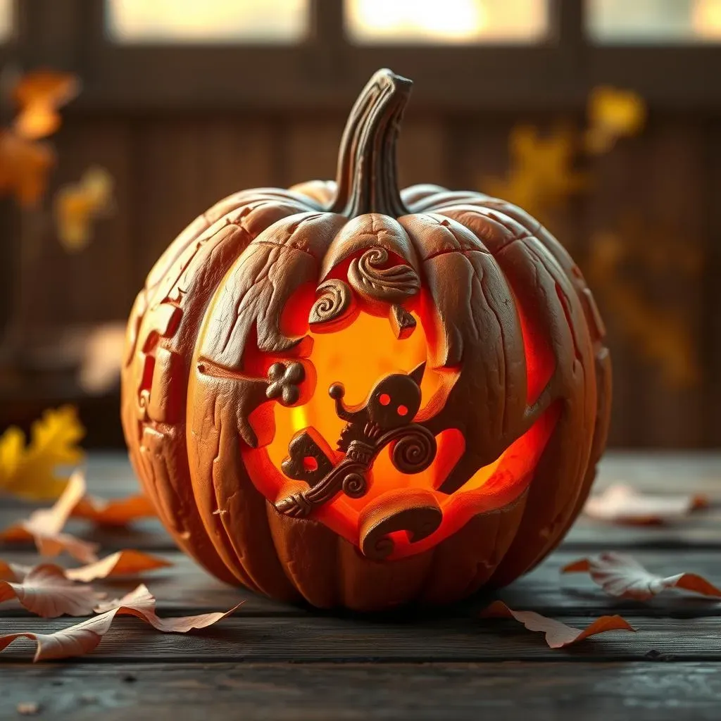 Good Ideas for Carving Halloween Pumpkins: 3D & Artistic Designs