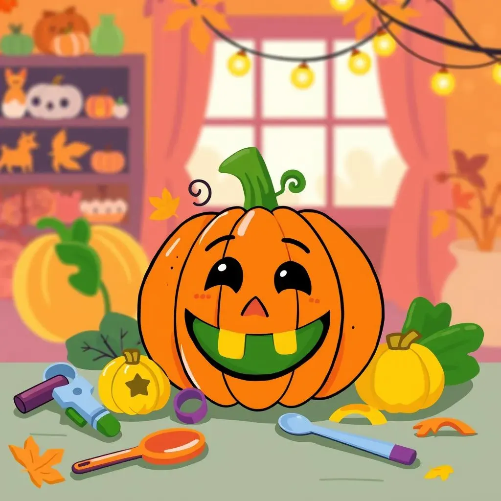 Goofy Gourds: Funny Simple Pumpkin Carving for Kids