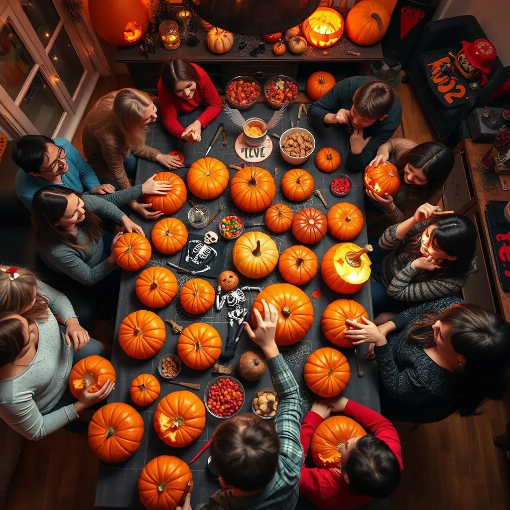 Amazing Halloween pumpkin carving party ideas for a blast