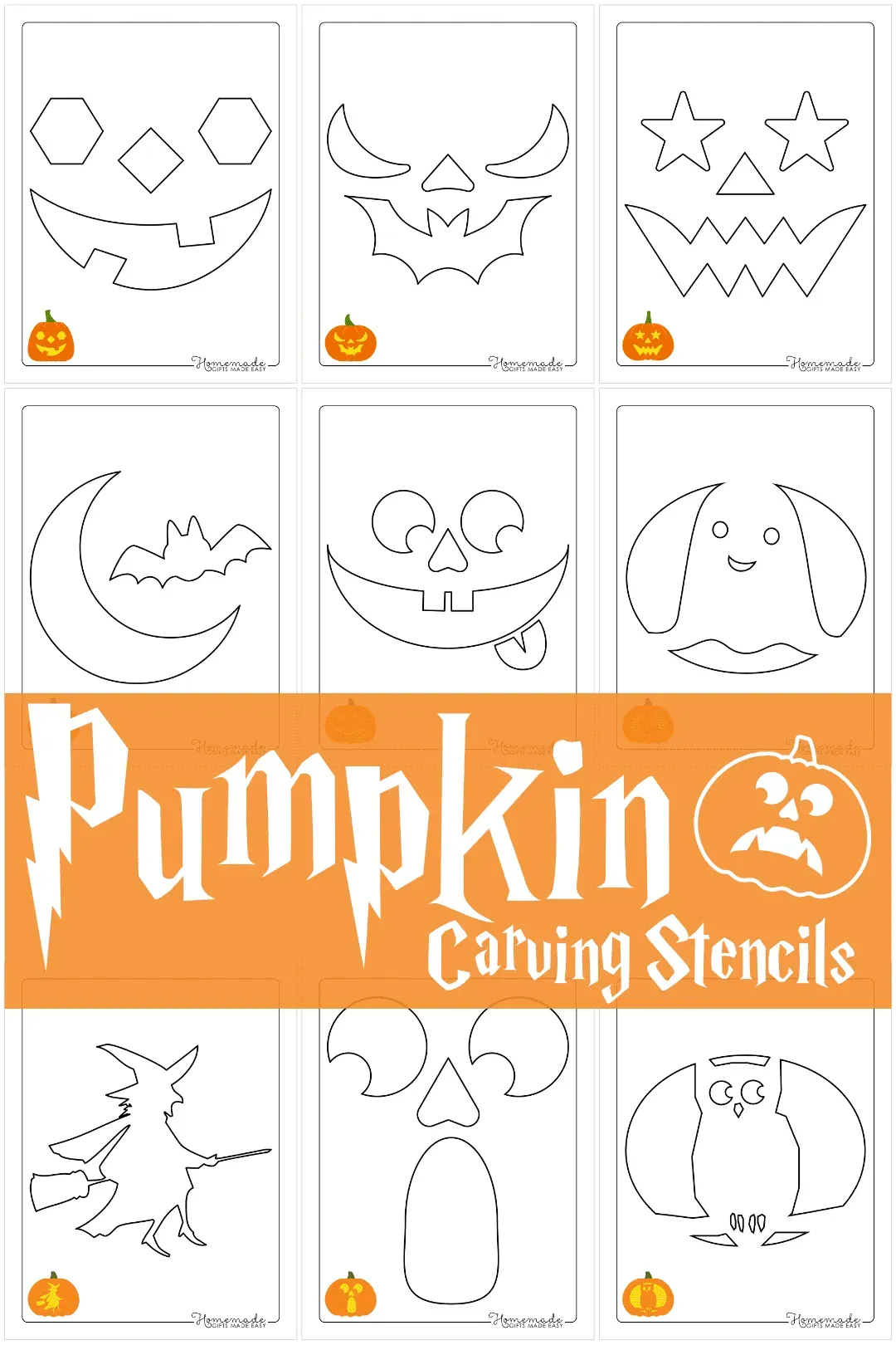 Ultimate halloween pumpkin carving patterns free