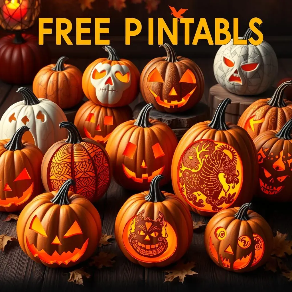 Amazing Halloween Pumpkin Carving Patterns Free Printable