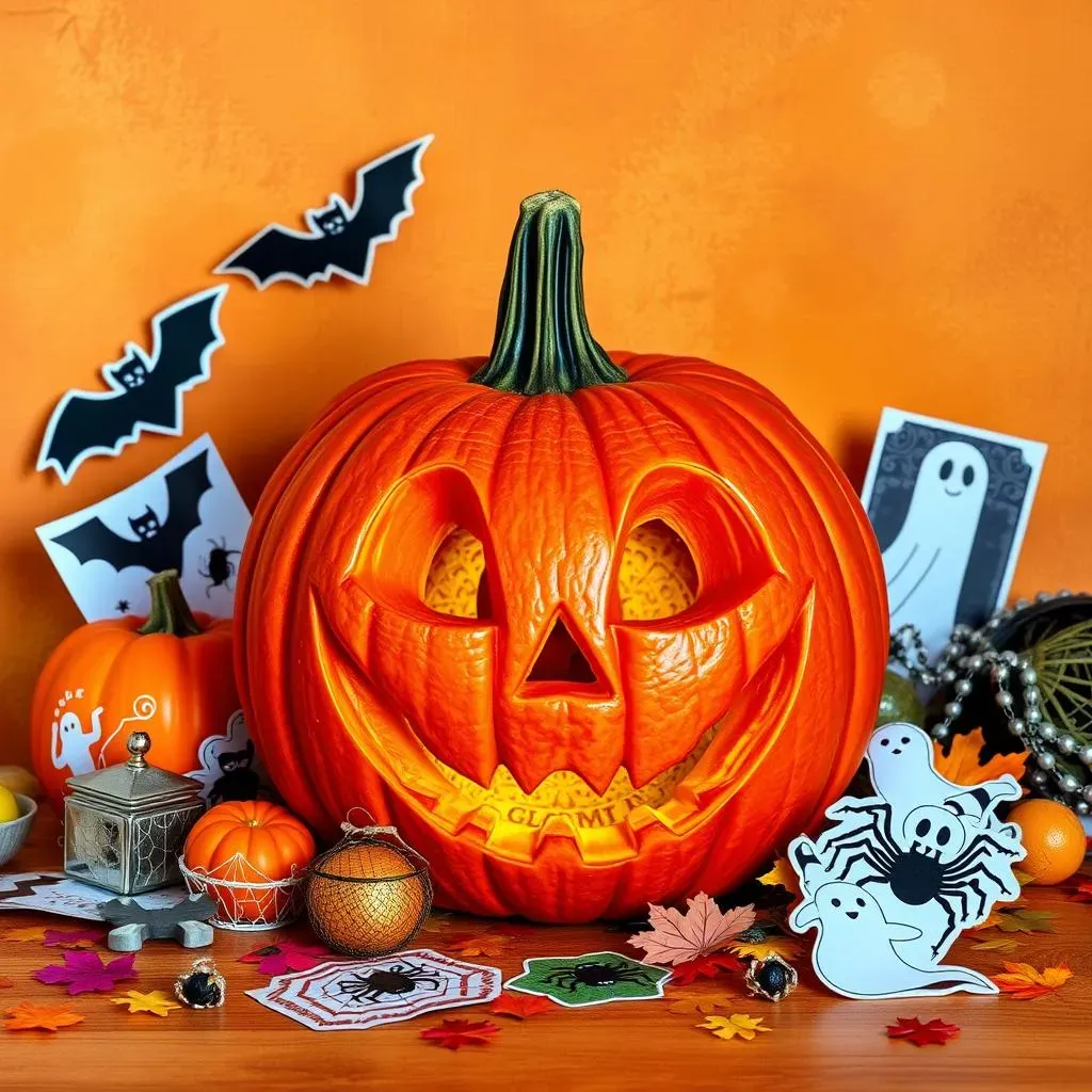 Amazing Halloween Pumpkin Carving Printable: 100 Free Stencils