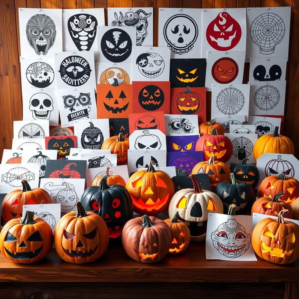 Amazing Halloween Pumpkin Carving Templates Printable