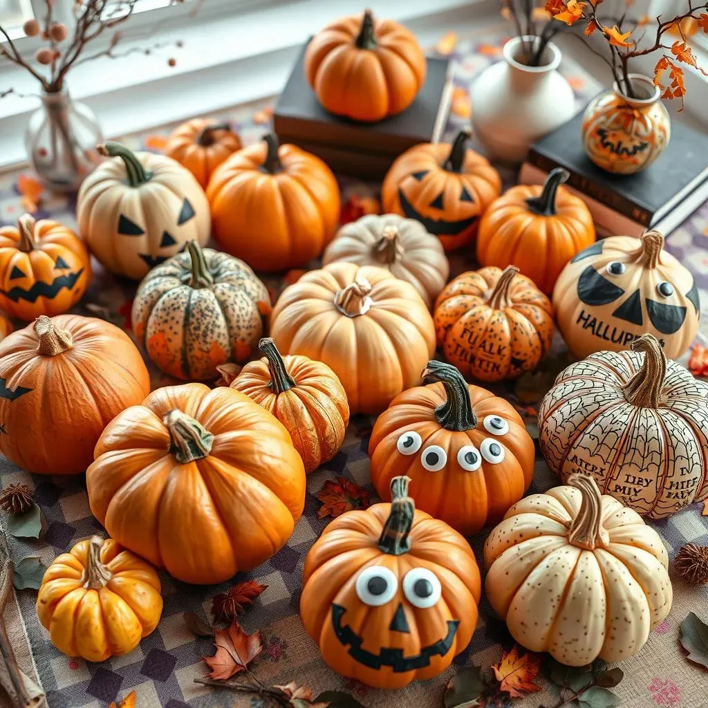 Amazing Halloween Pumpkin Ideas No Carve: Super Fun Designs