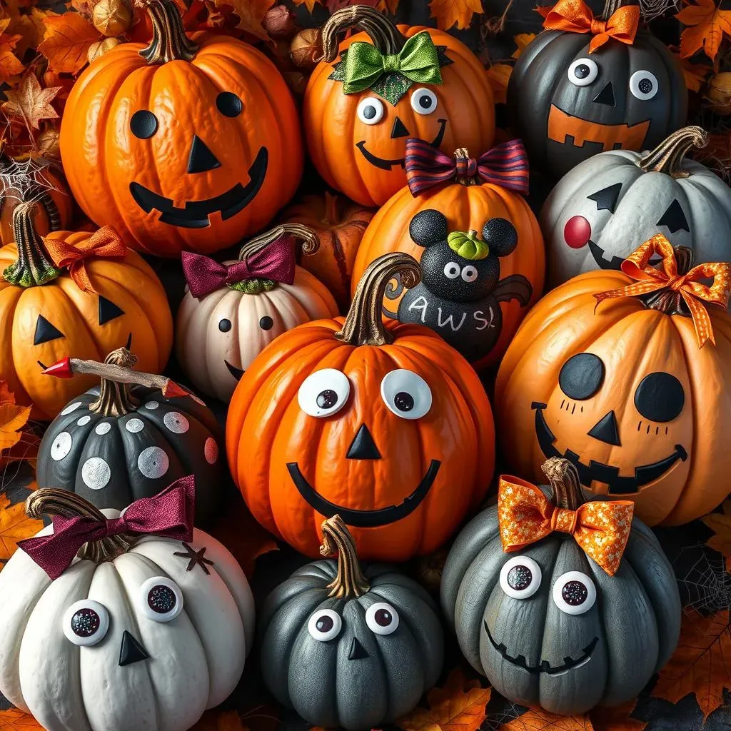 Amazing Halloween Pumpkin Ideas No Carving: Super Fun