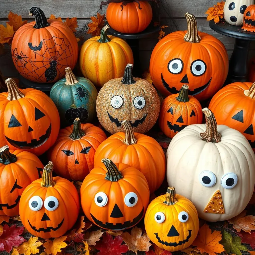 Amazing Halloween Pumpkin Ideas Without Carving: Super Fun!