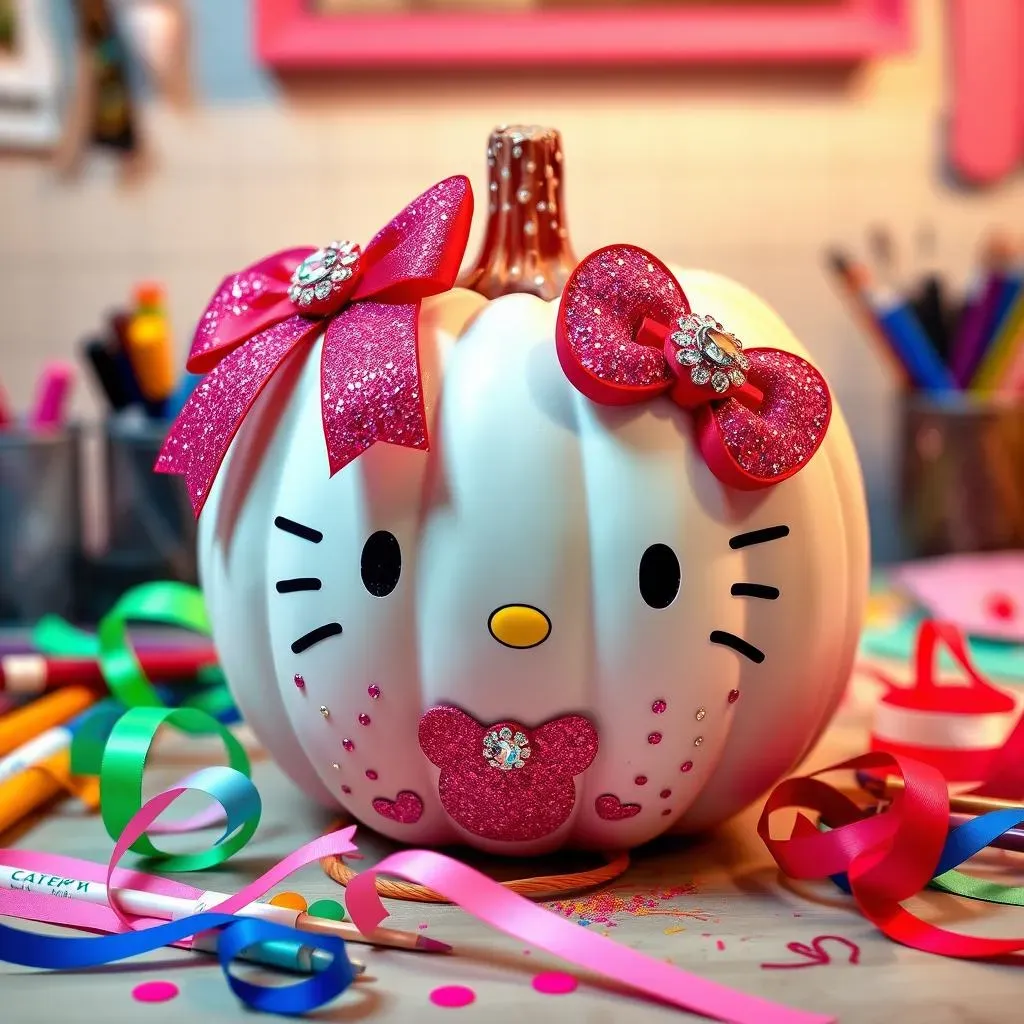 Hello Kitty Pumpkin Decorating: Beyond Carving