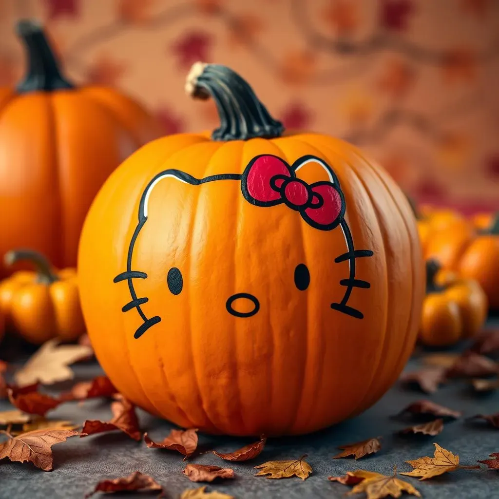 Hello Kitty Pumpkin Painting: Easy and Adorable Ideas