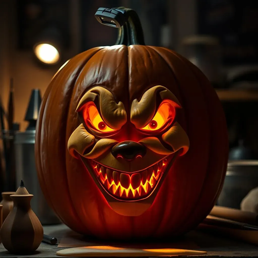Horror Movie Icons: Advanced Pumpkin Carving Designs