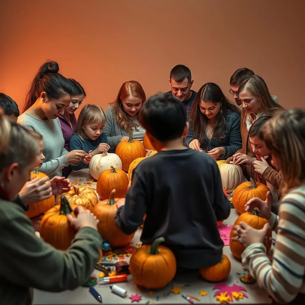 Hosting a NoCarve Halloween Pumpkin Decorating Contest