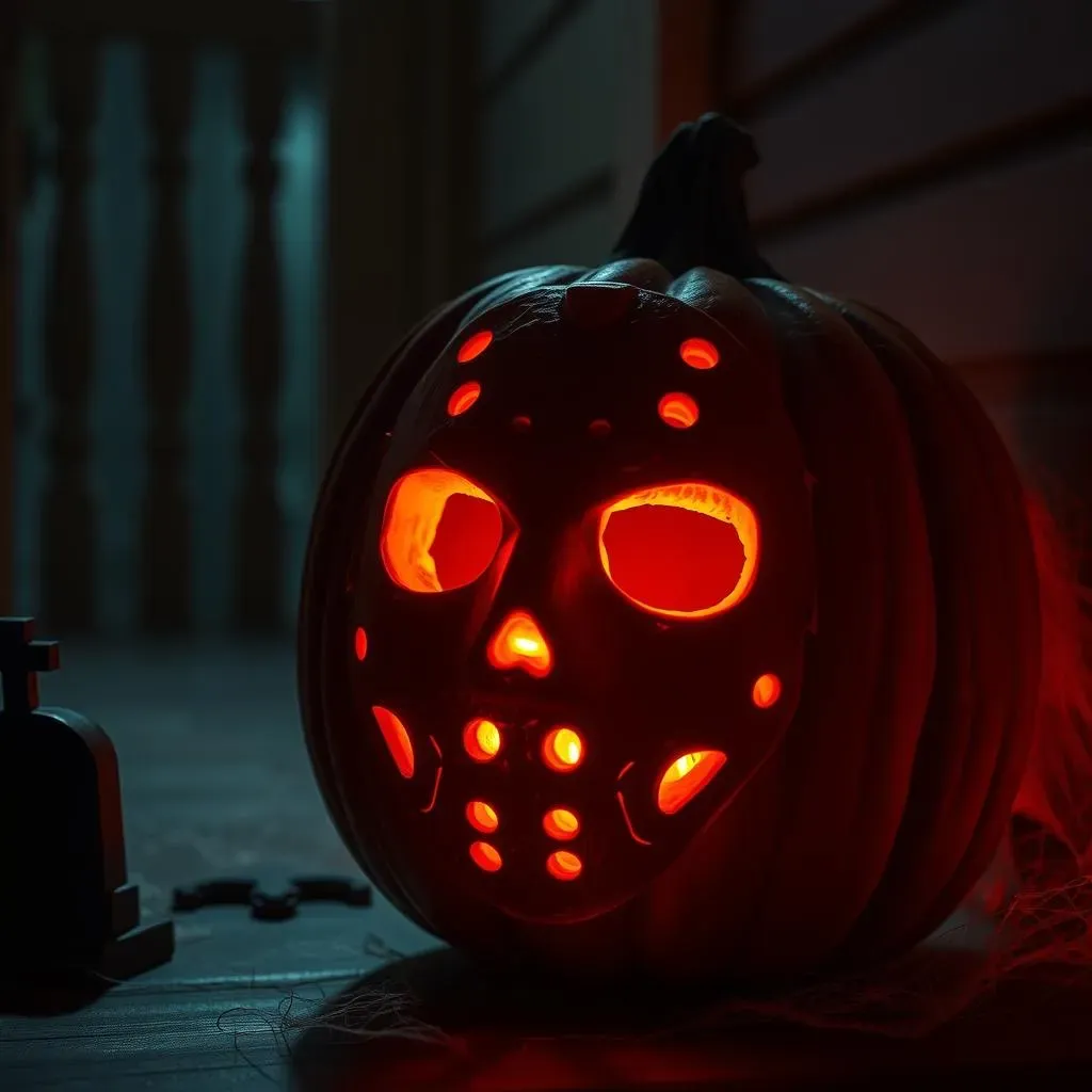 Illuminating Your Jason Voorhees Pumpkin: Lighting and Display Tips